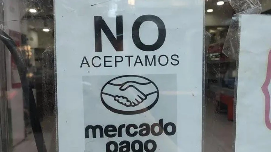 No aceptamos Mercado Pago