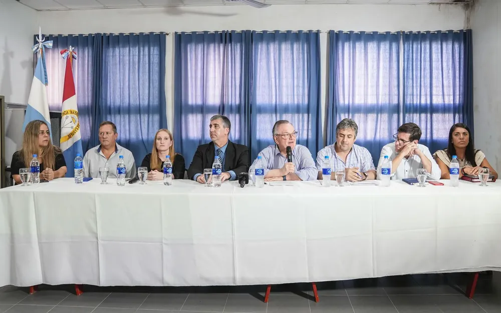 Conferencia de prensa de autoridades provinciales