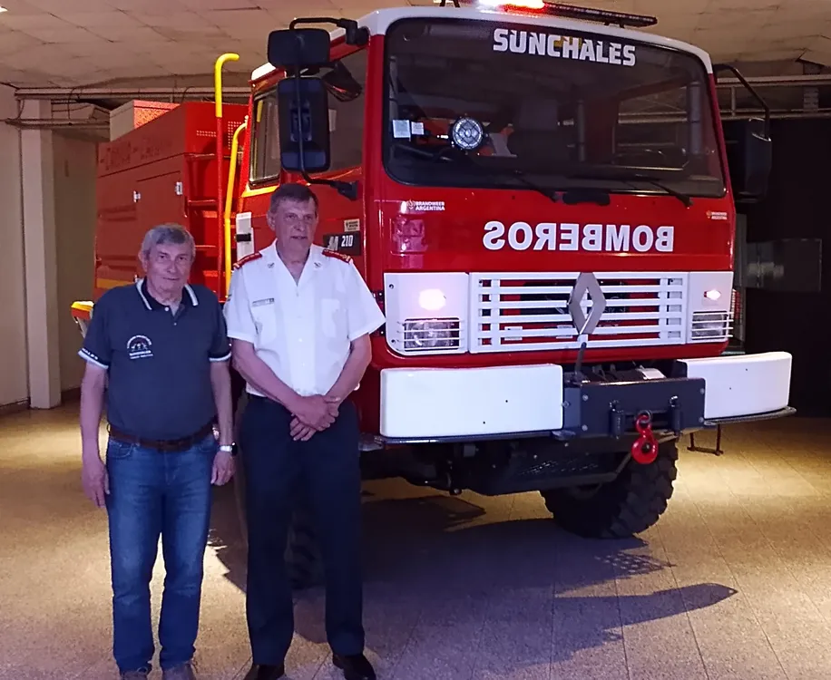 Jorge Rotaño y Adrian Cravero